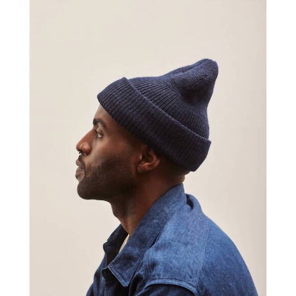 ENGINEERED GARMENTS wool watch cap navy blue Nepenthes nyc - Picture 4 of 4